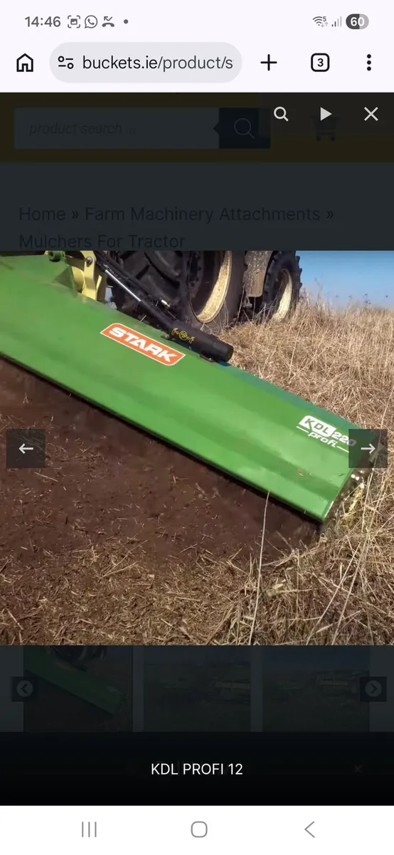 Tractor  and digger mulchers - Image 3