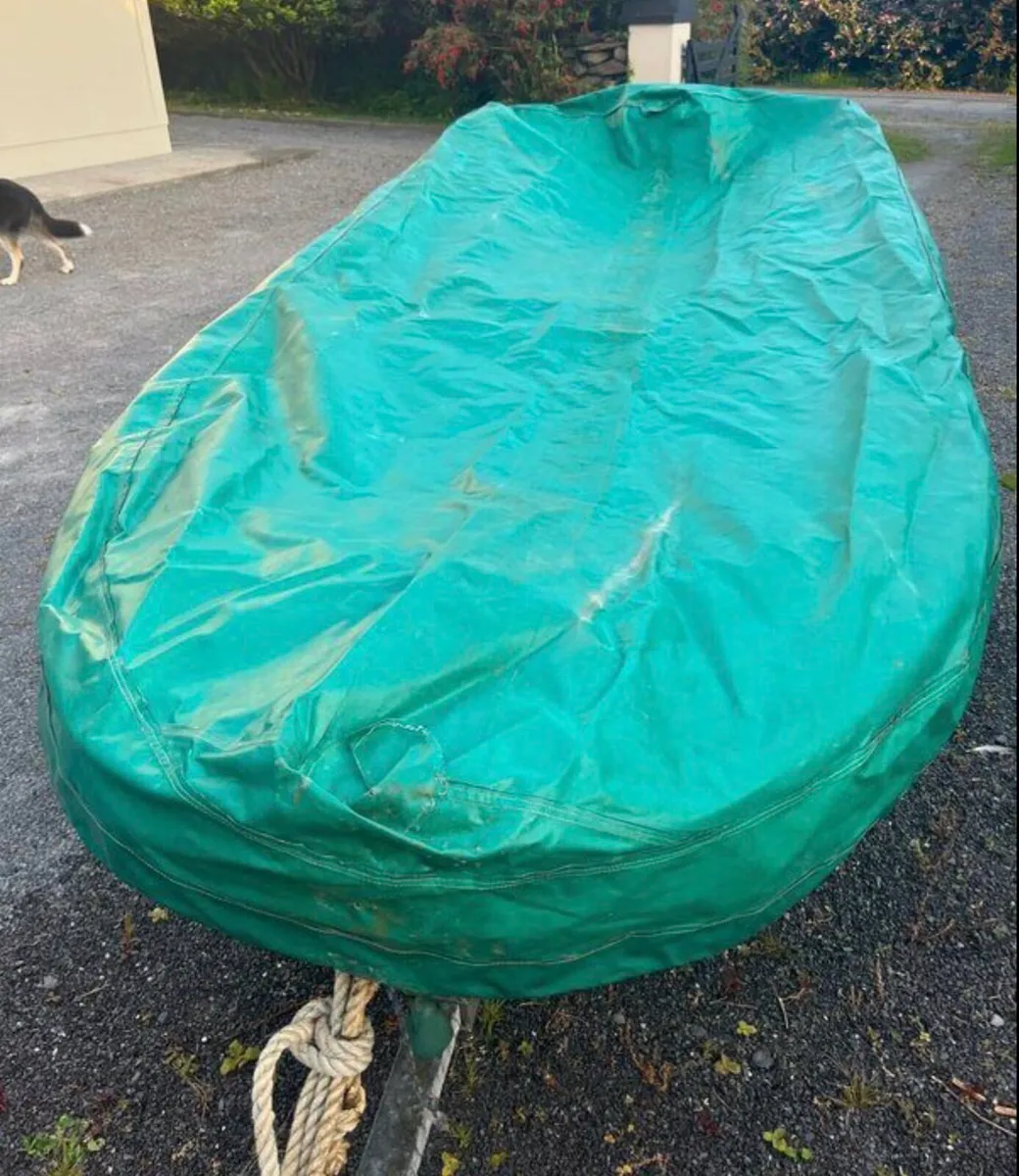 12ft plastic poly boat and trailer Whaly Secu12 - Image 2
