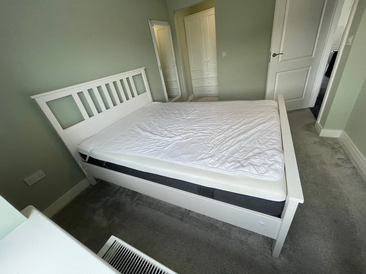 Ikea Hemnes King Bed Frame - Image 4