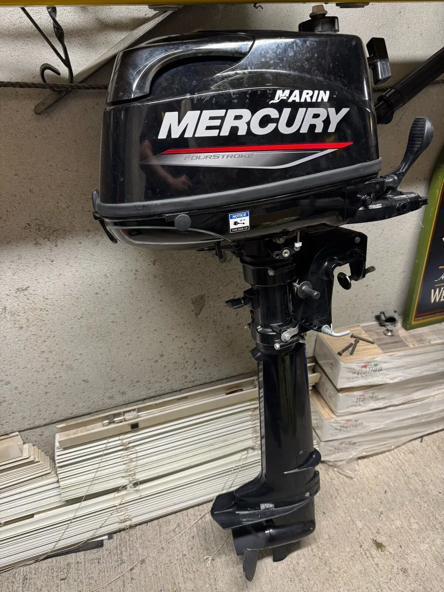 Mercury 4hp outboard - Image 1