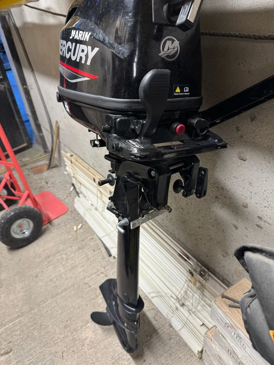 Mercury 4hp outboard - Image 2