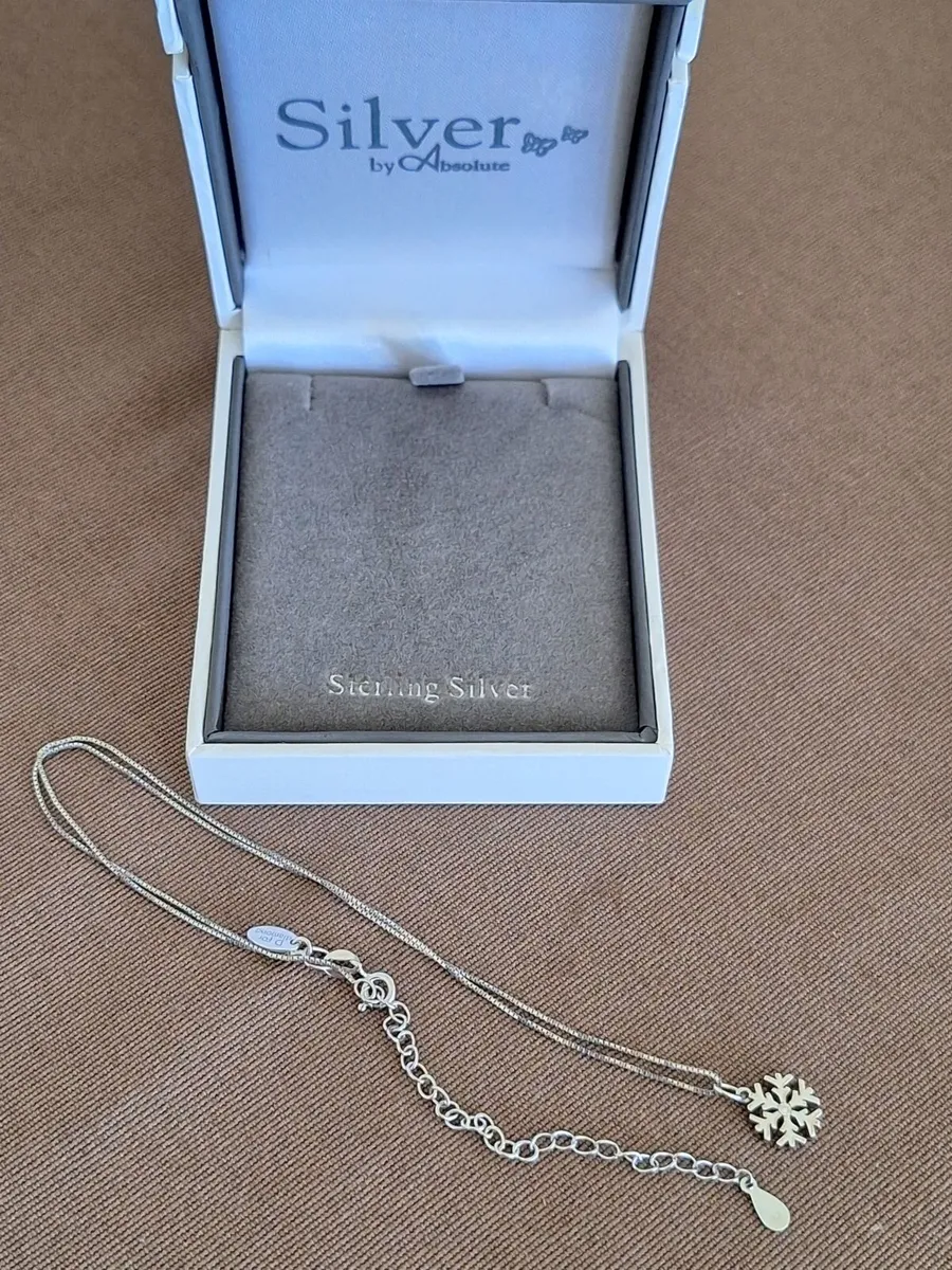 Sterling silver necklace - Image 3