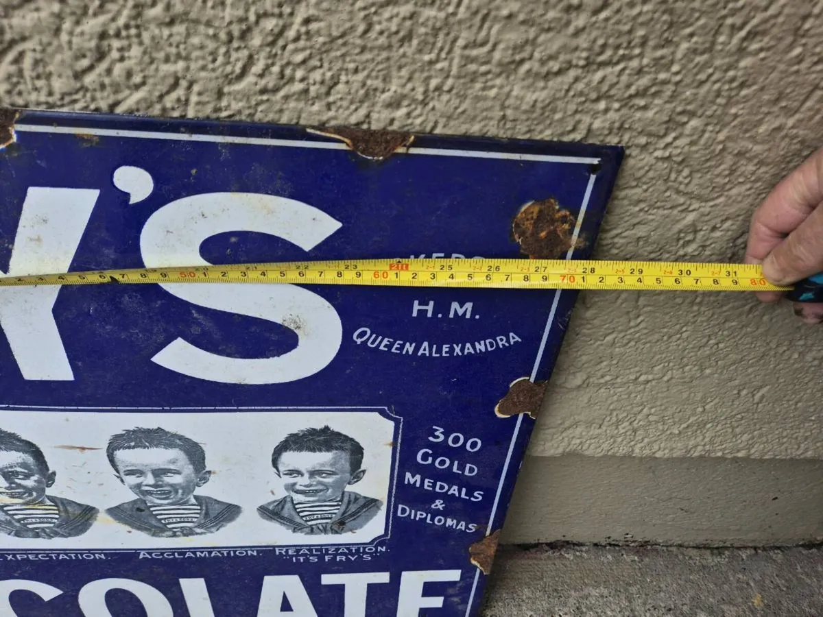Frys enamel  sign - Image 4