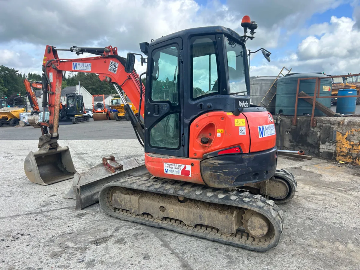 2020 Kubota U48-4 Only 4150Hrs - MULLANS - Image 3