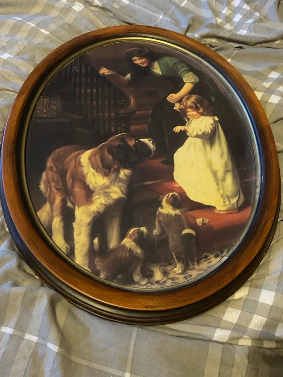 6 antique paintings - Image 2