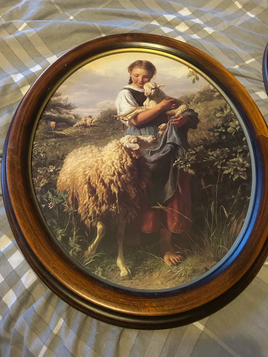 6 antique paintings - Image 3