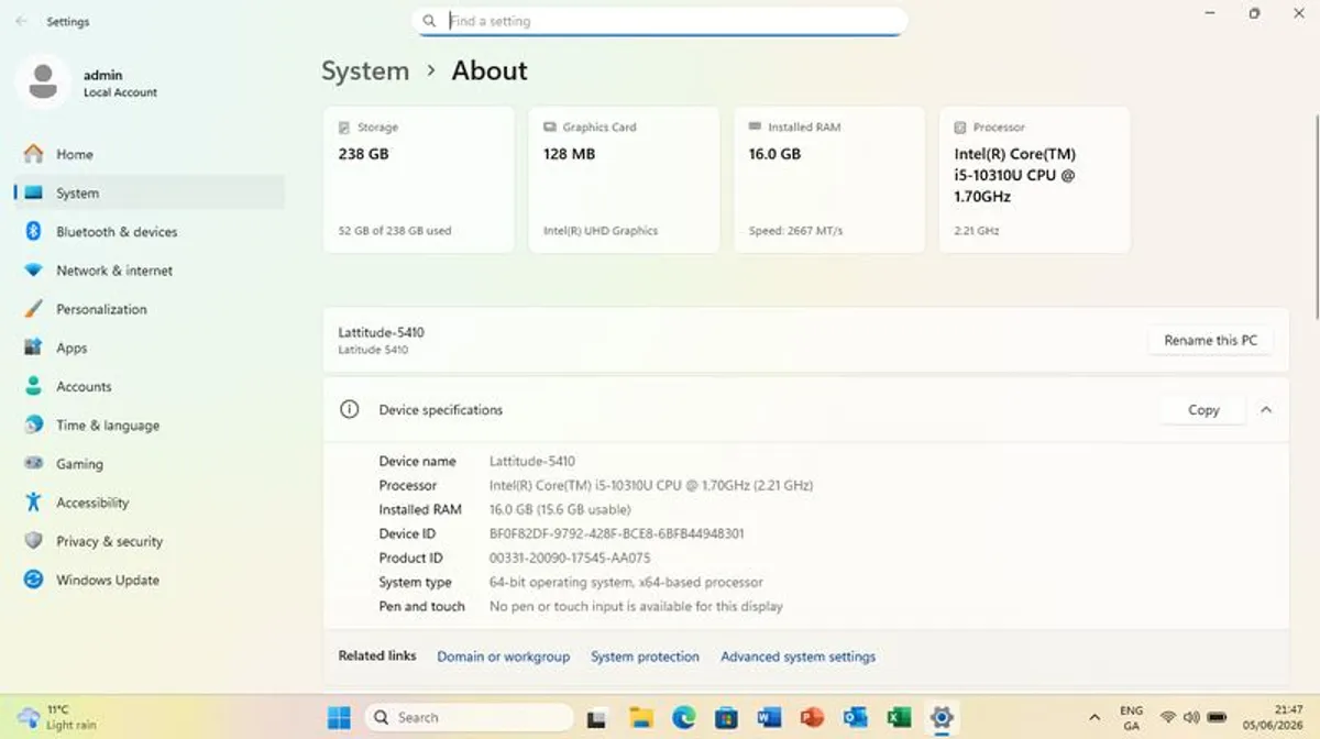 Dell Latitude 5410 - Image 3