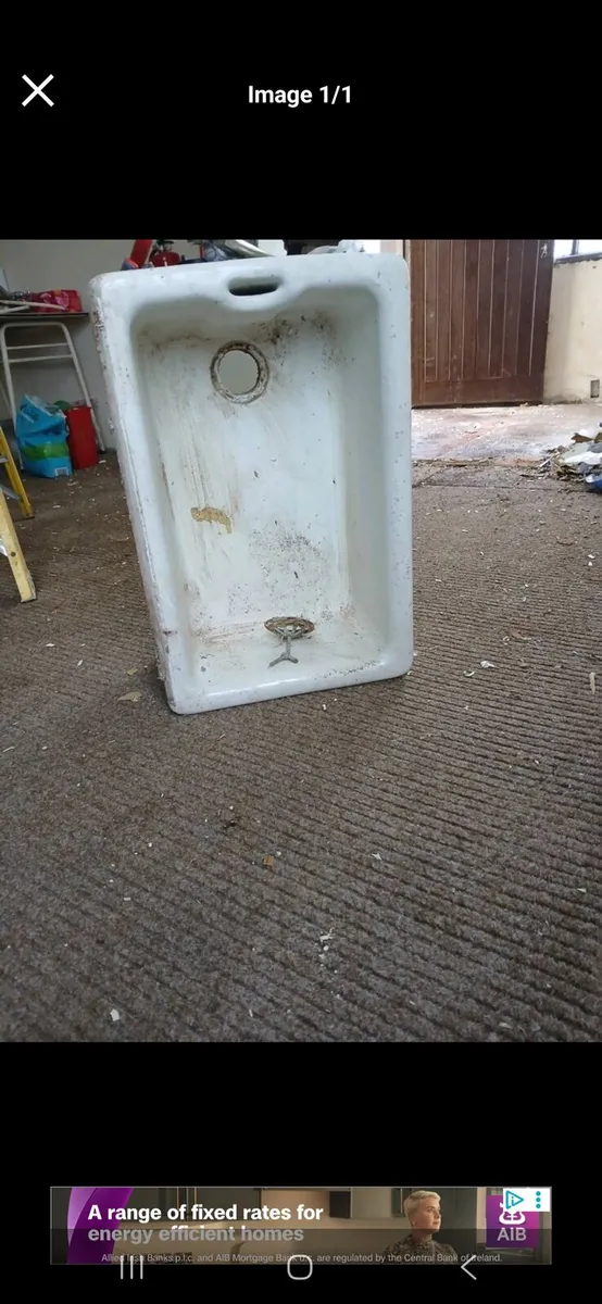 Belfast sink