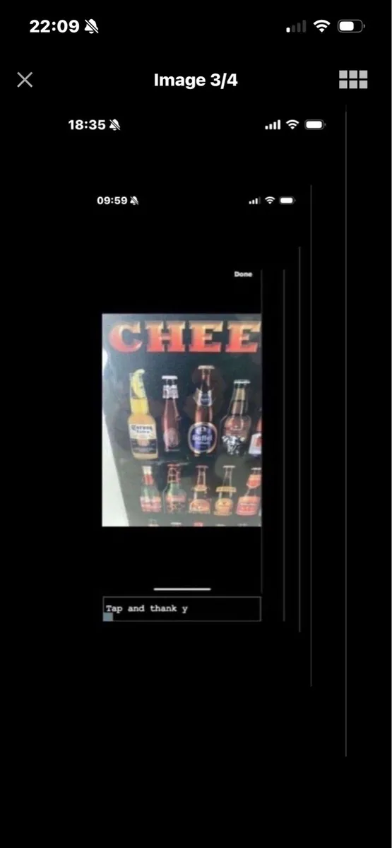Bar Beers Metal Sign - Image 3