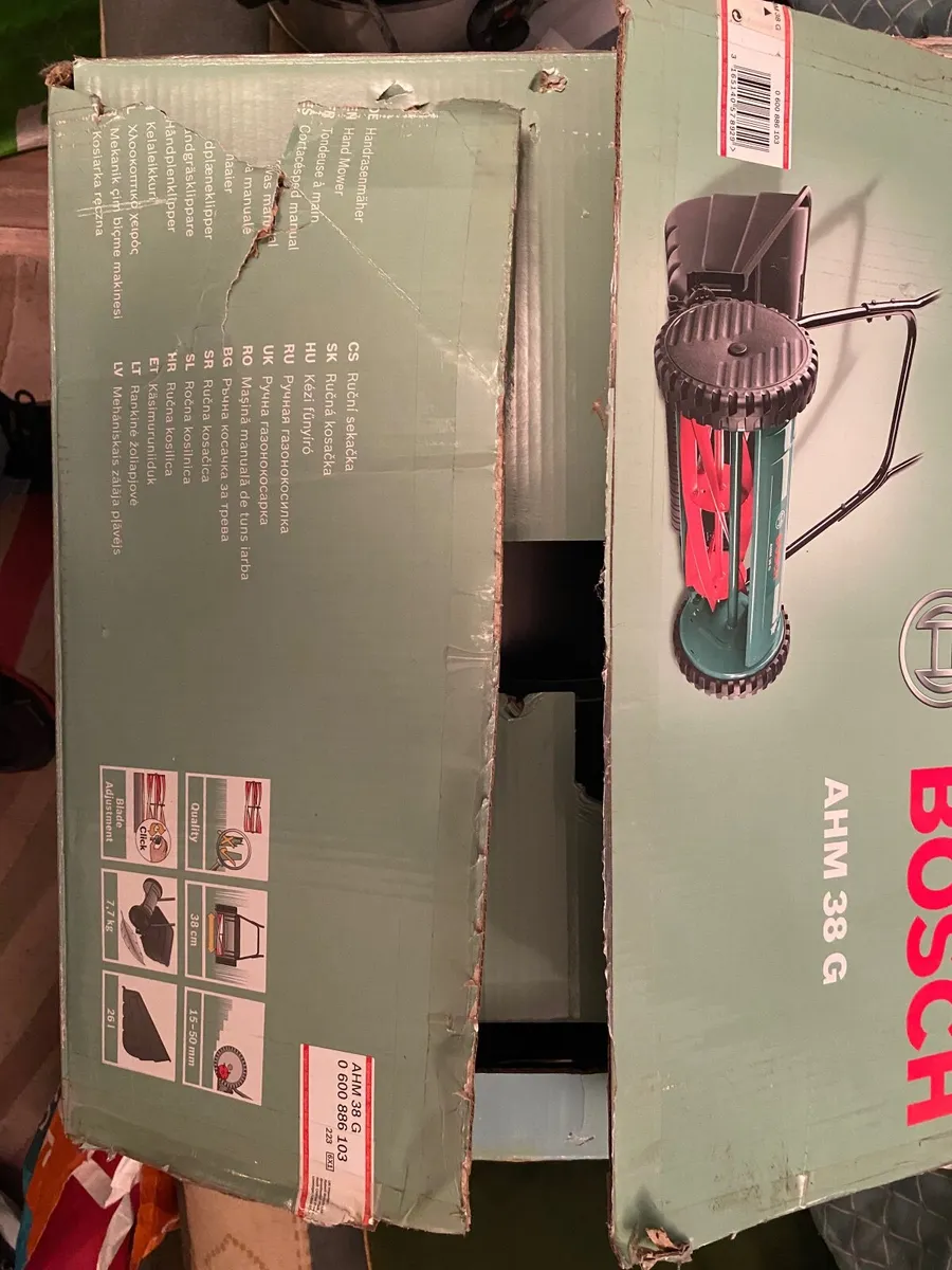 Bosch push lawnmower - Image 4