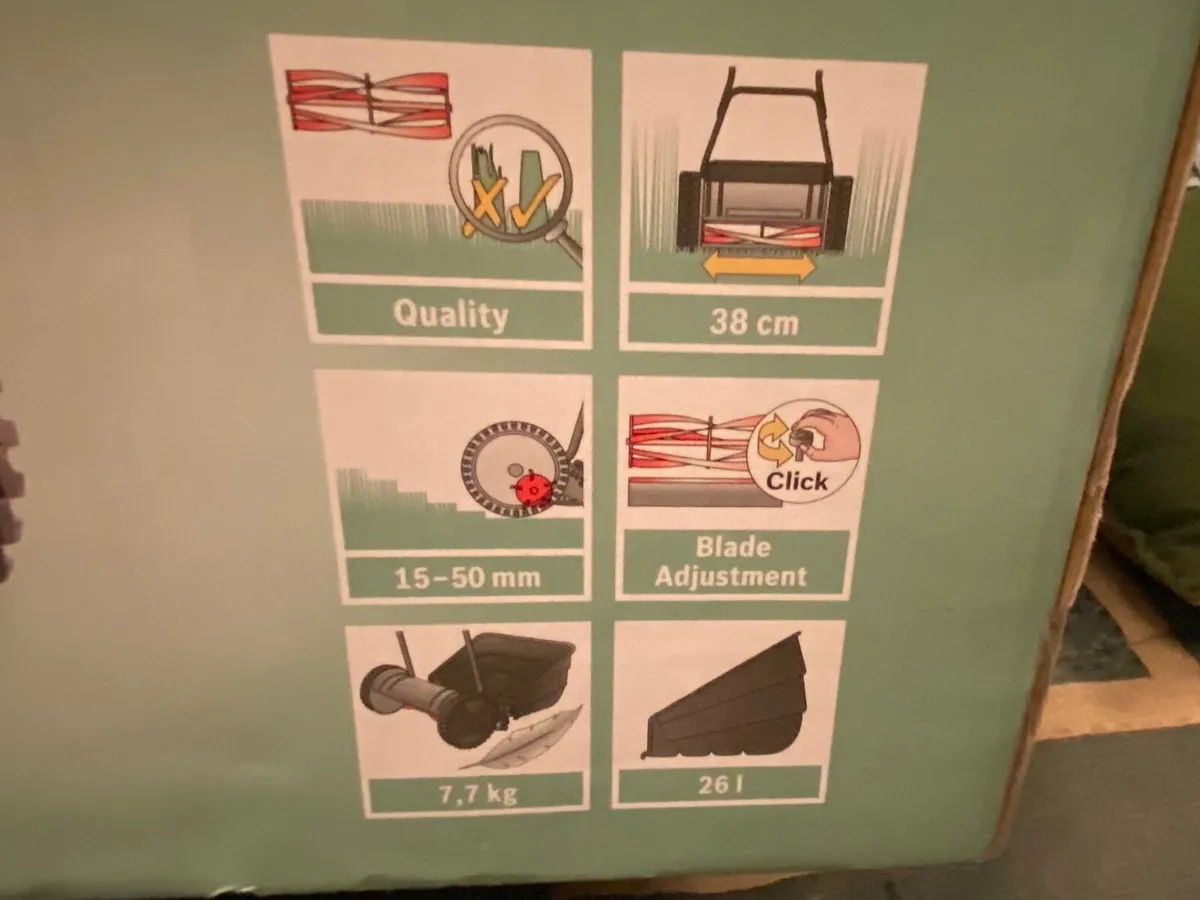 Bosch push lawnmower - Image 2