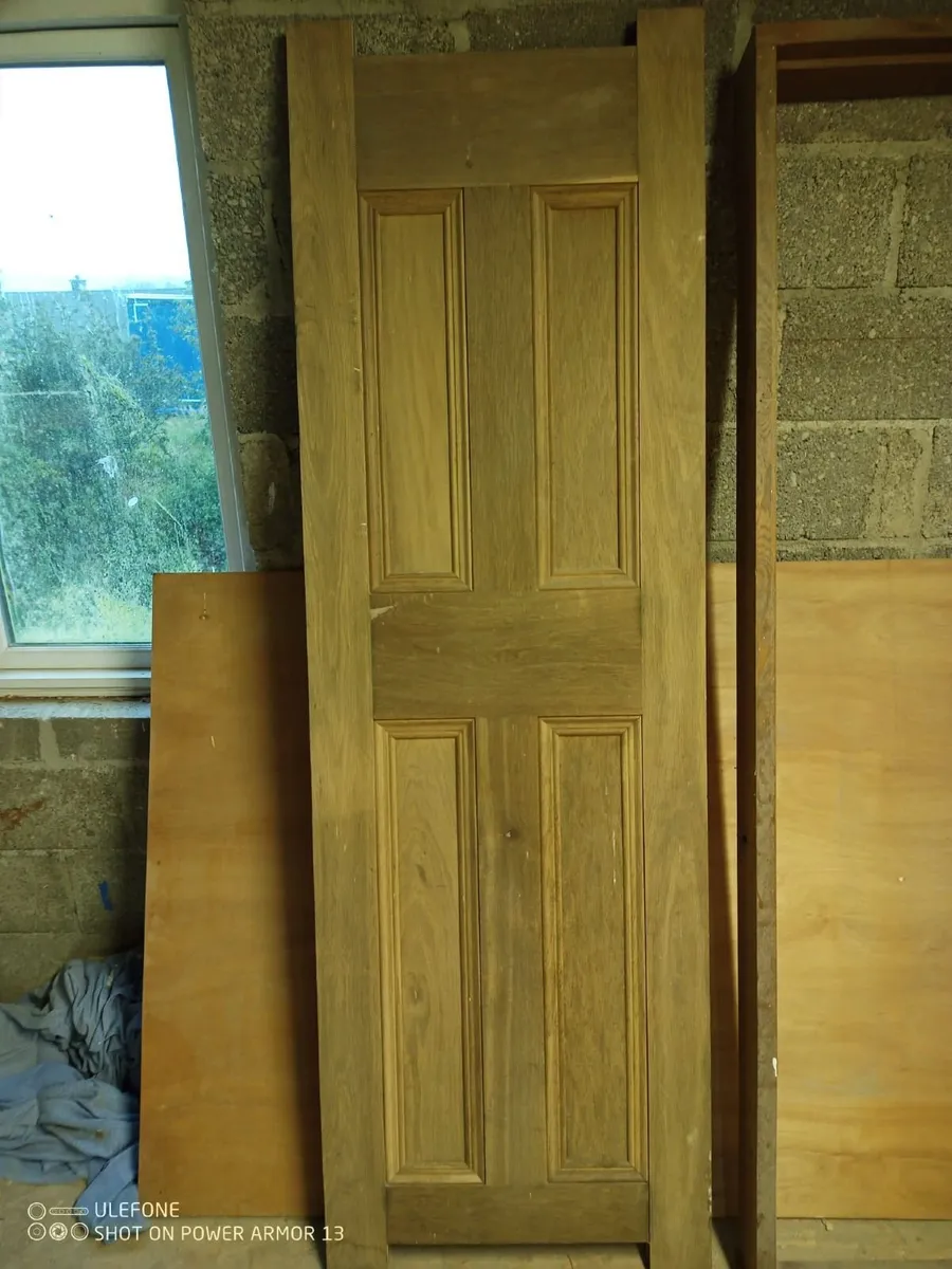 Solid Oak Joiner Mortice and Tenon Door