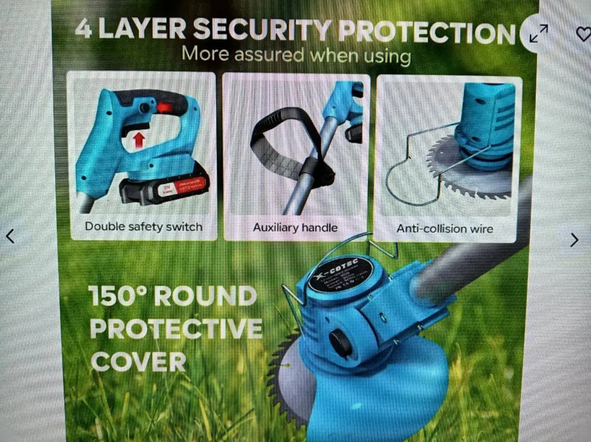 Grass Trimmers 800W 21V-Brand New - Image 3