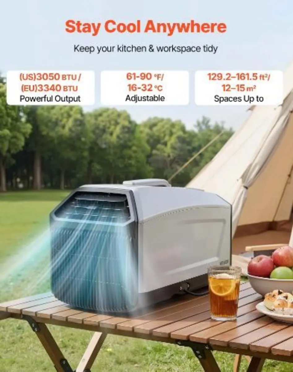 Portable Camping Air Conditioner 3340 BTU - Image 2