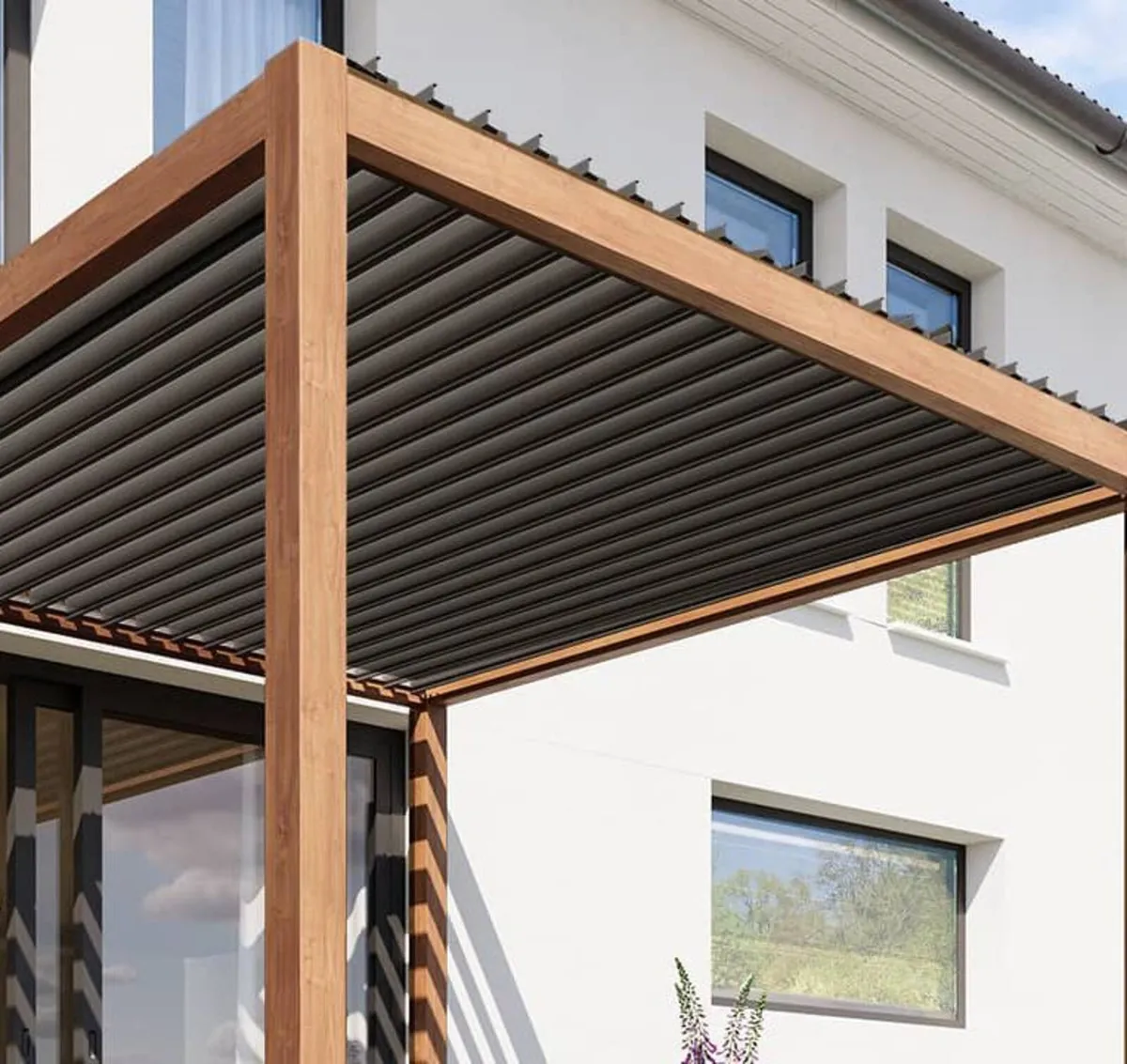 PERGOLA WITH SLATTED ROOF ...FREE DELIVERY - Image 3