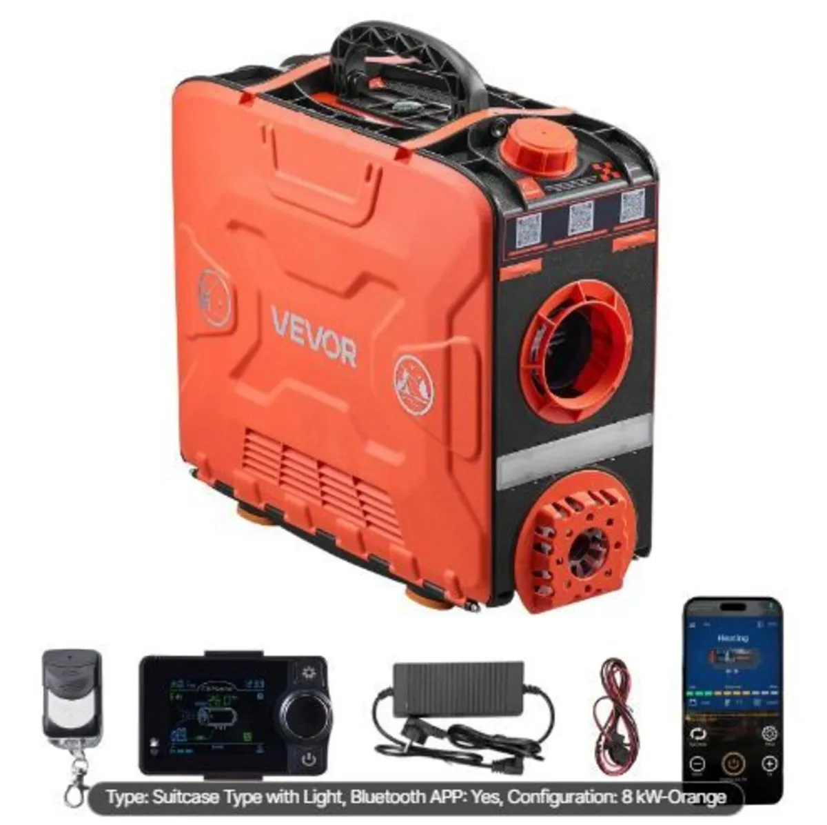 Diesel Heater, 5-8KW, DC 12V - Image 1
