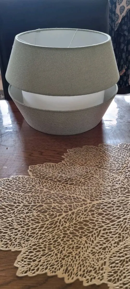 2  green light shades - Image 1