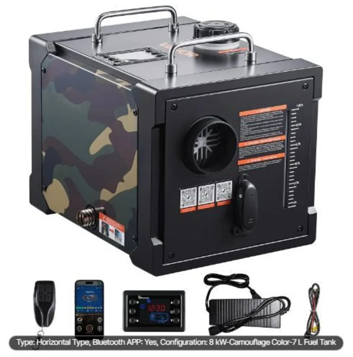 Diesel Heater, 5-8KW, DC 12V/24V - Image 2