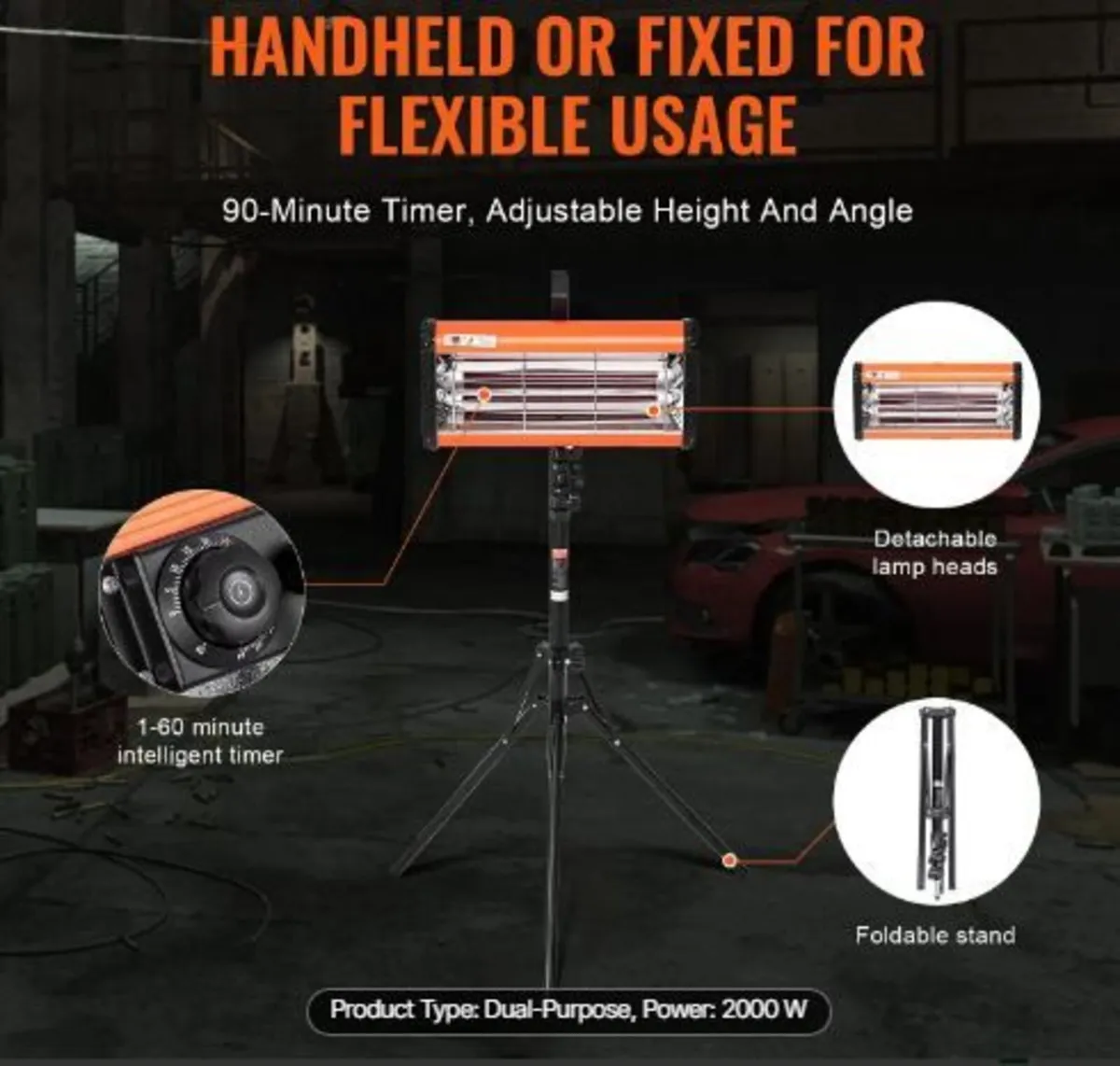Infrared Curing Lamp - Image 2