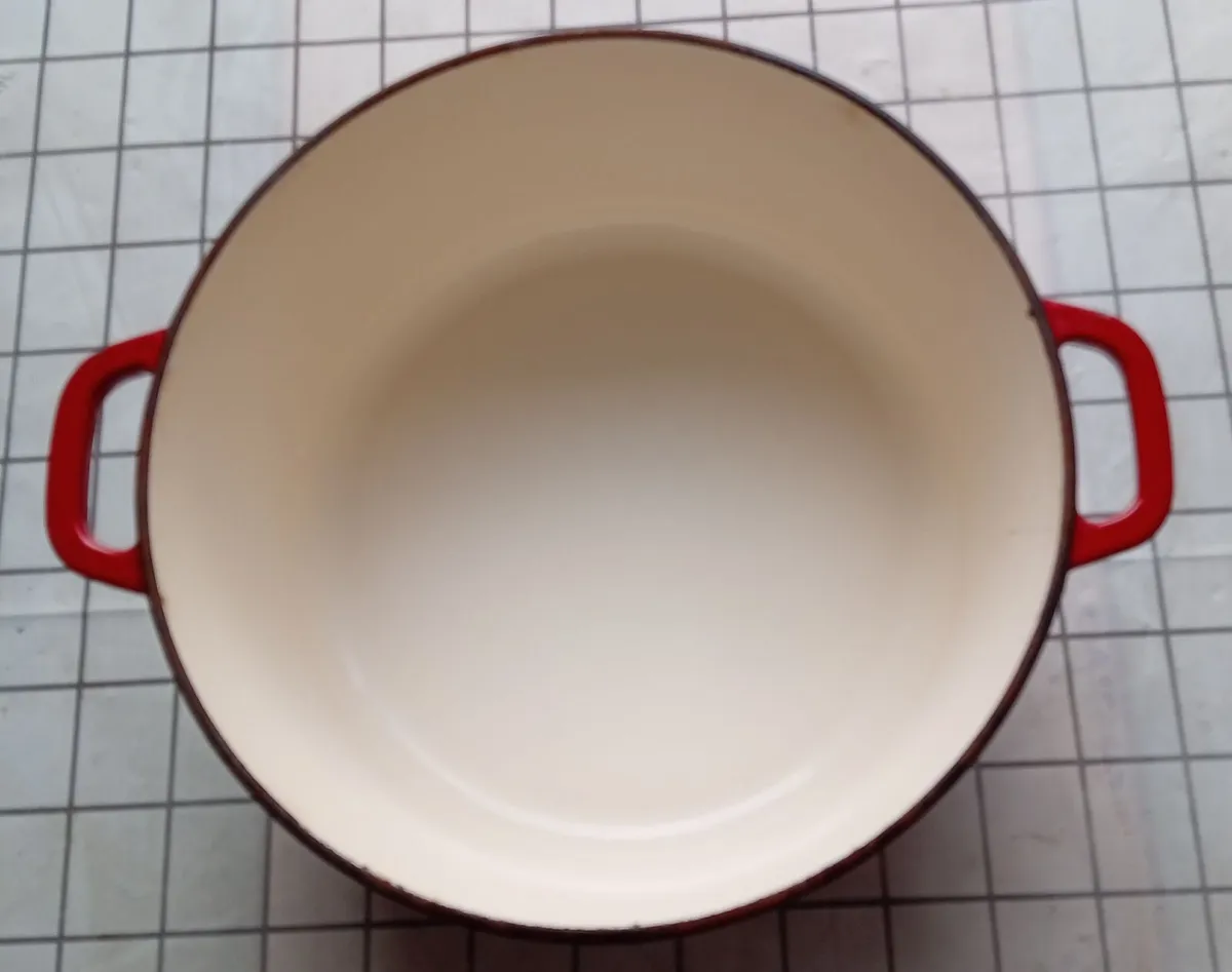 Casserole Cast Iron  Red 28 cm / 6.8 Litre - Image 3