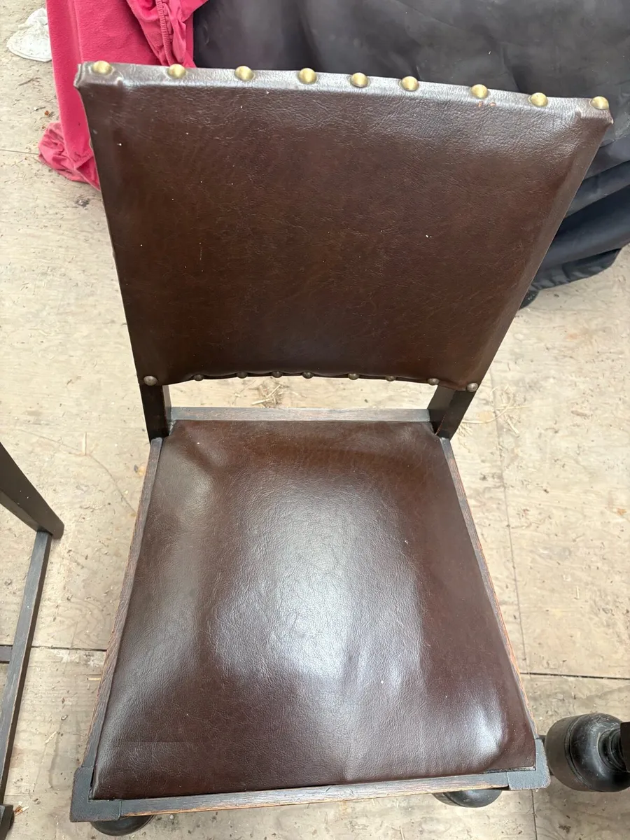 Antique dining chairs - Image 3