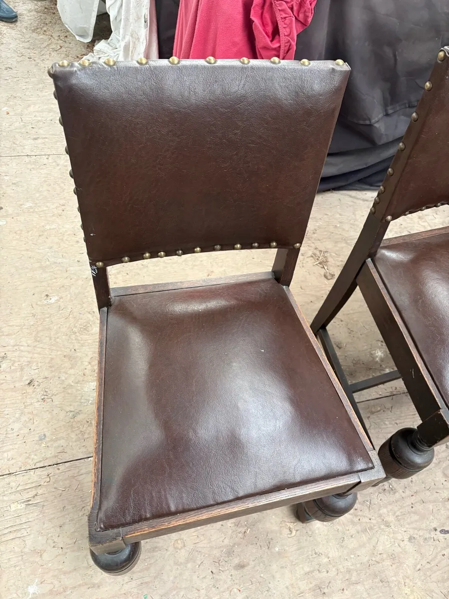 Antique dining chairs - Image 2