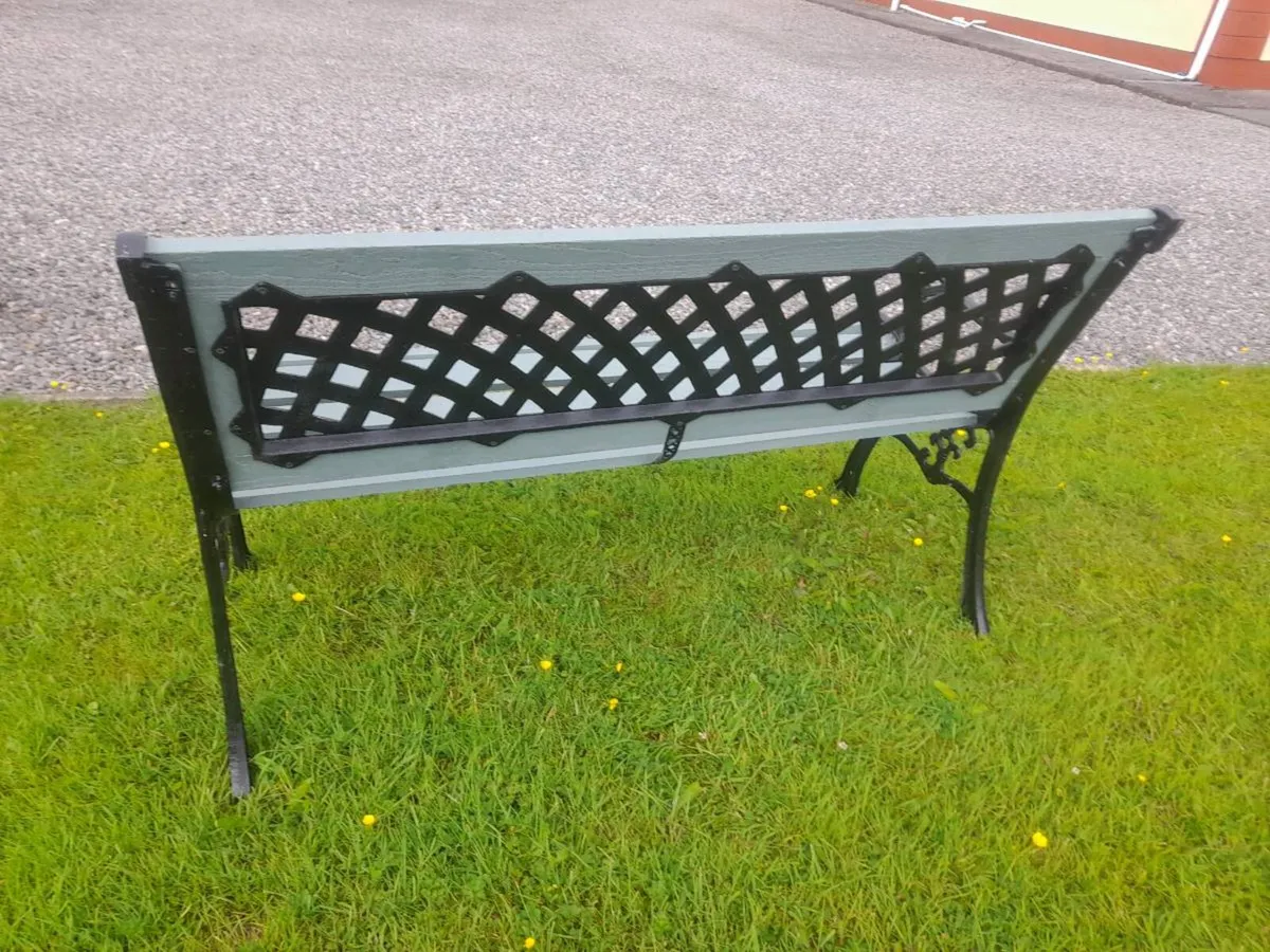 Cast iron bench - Image 3