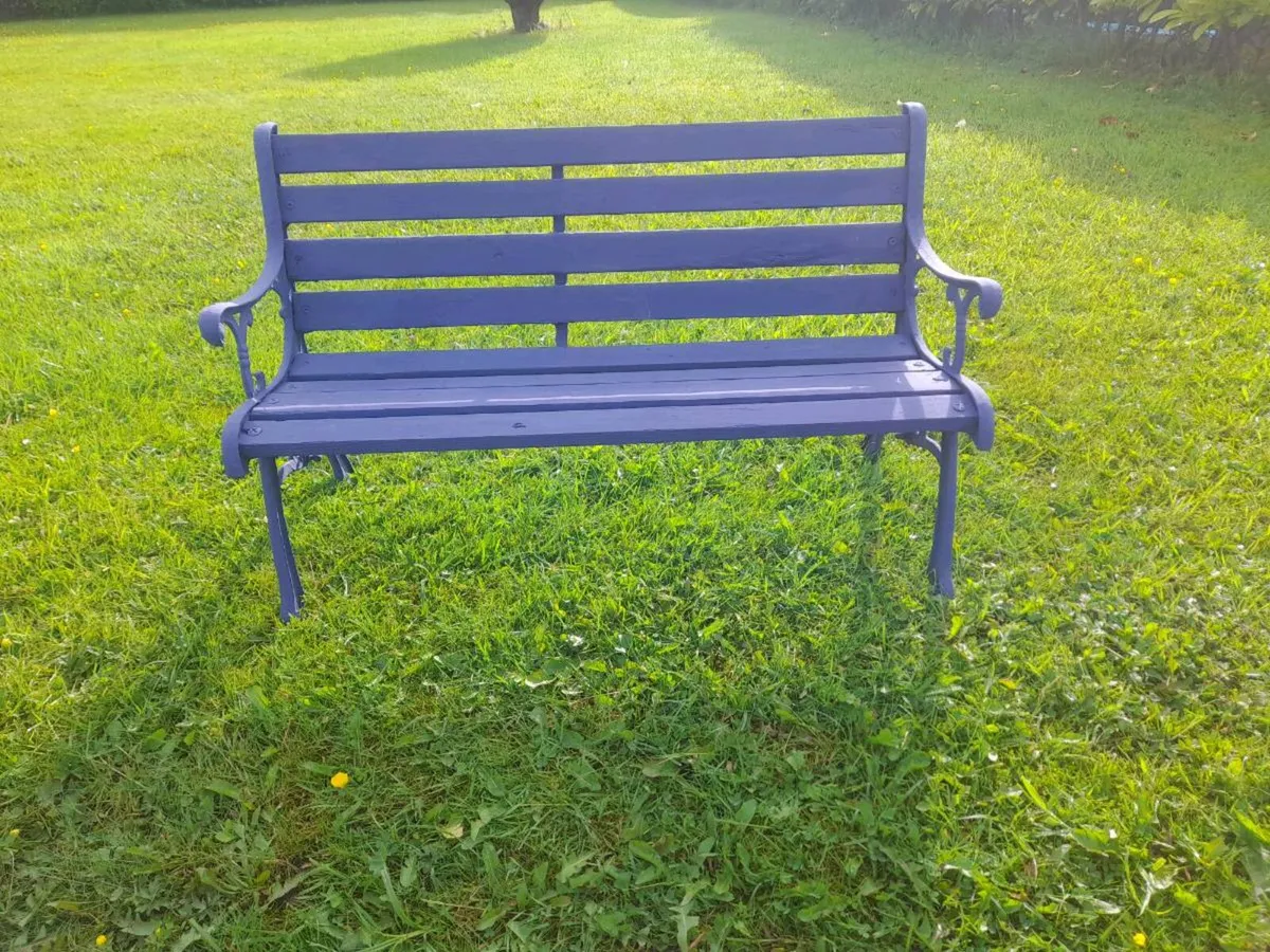 Cast iron bench - Image 4