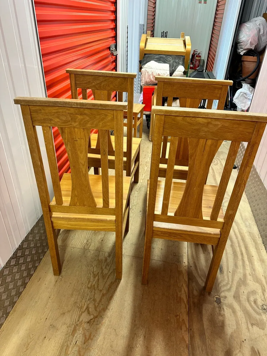 4 dining chairs - Image 2