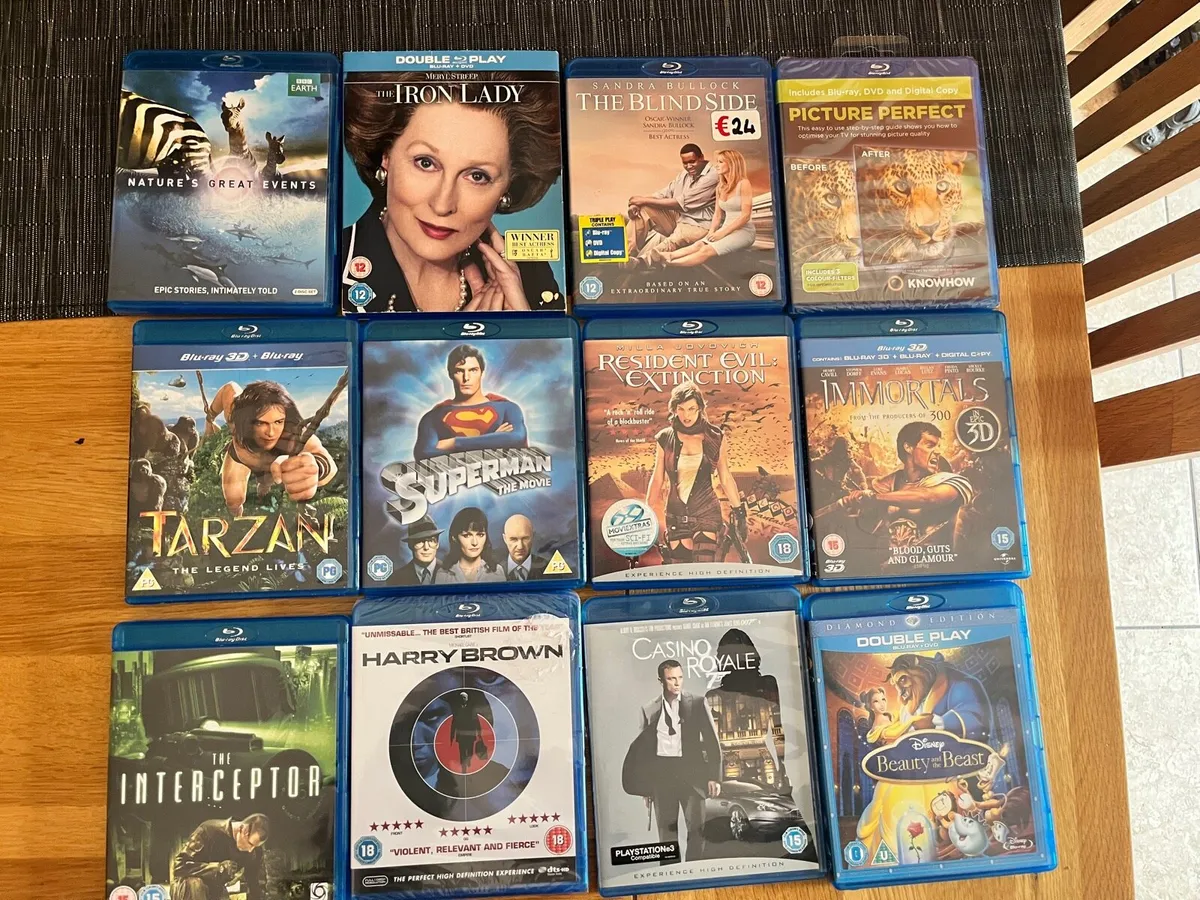 Blue ray DVDs - Image 1