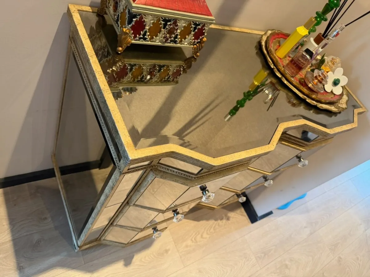 Mirrored chest of drawers — Art Deco style - Image 3
