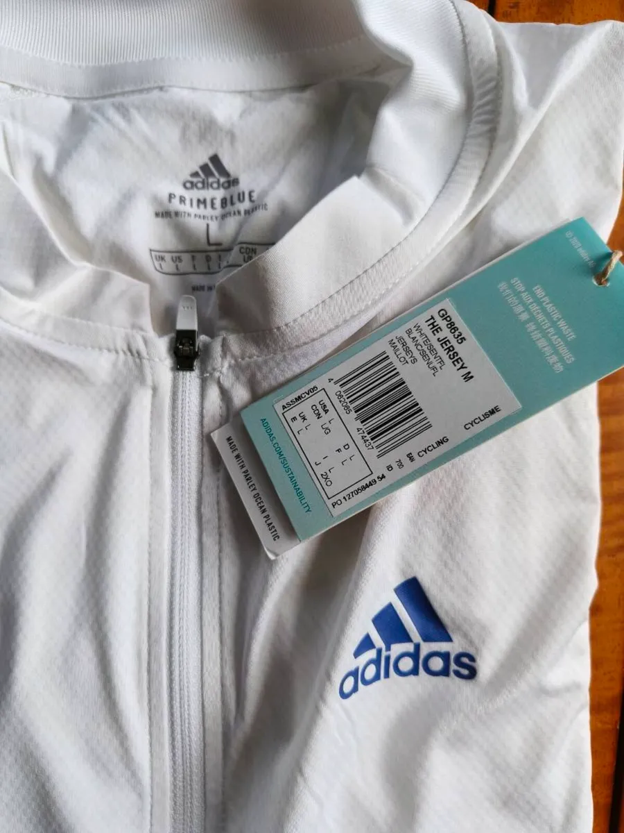 Adidas cycling jersey L New - Image 2