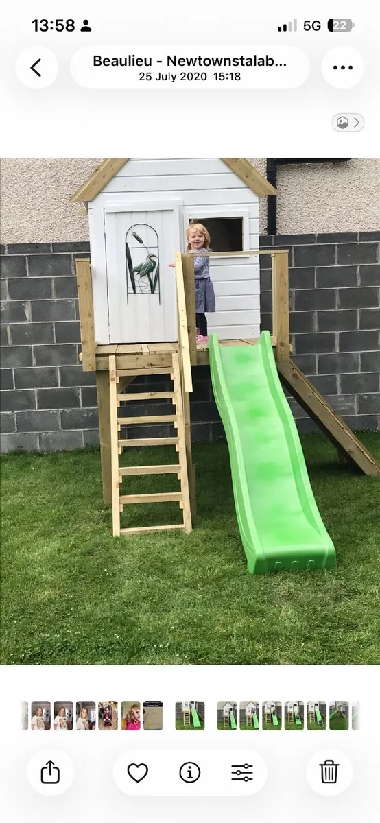 Playhouse and swing set - Image 3