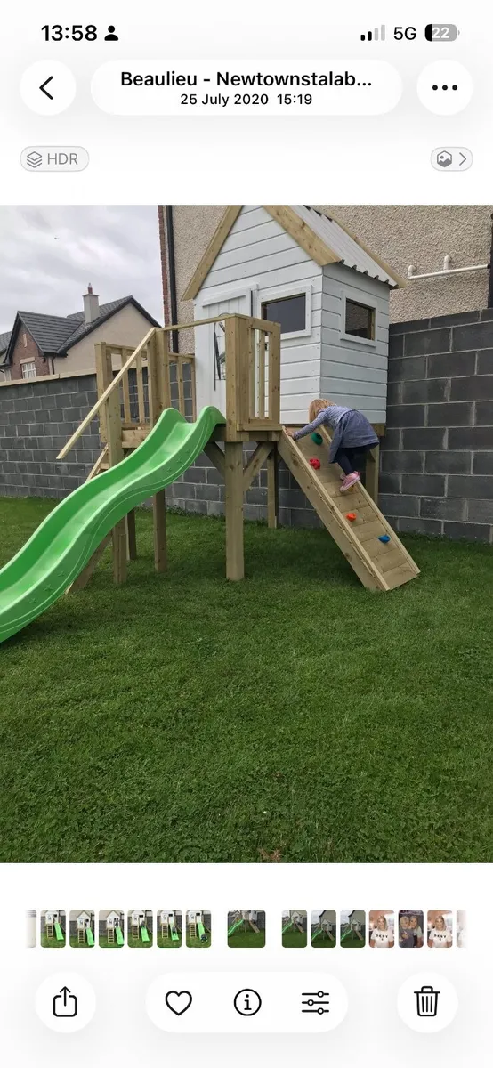 Playhouse and swing set - Image 4
