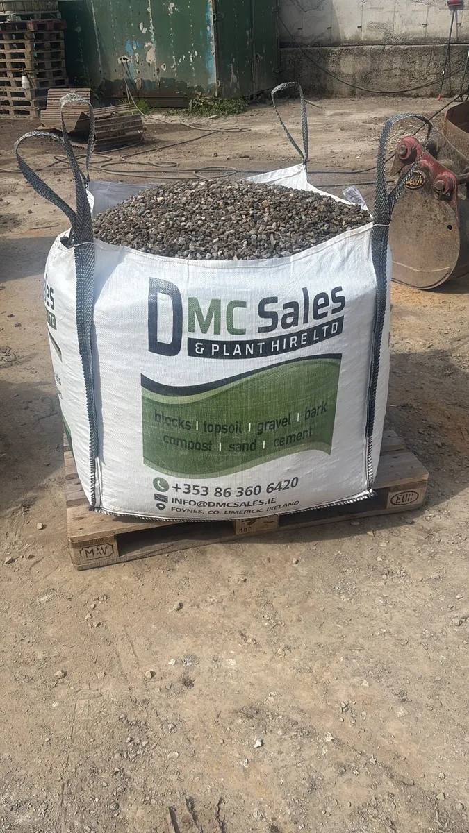 🟢 1 TON BAGS OF SAND, STONE & AGGREGATES FOR SALE - Image 1