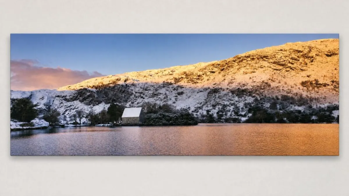 Stunning Panoramic Canvas Print - Gougane Barra