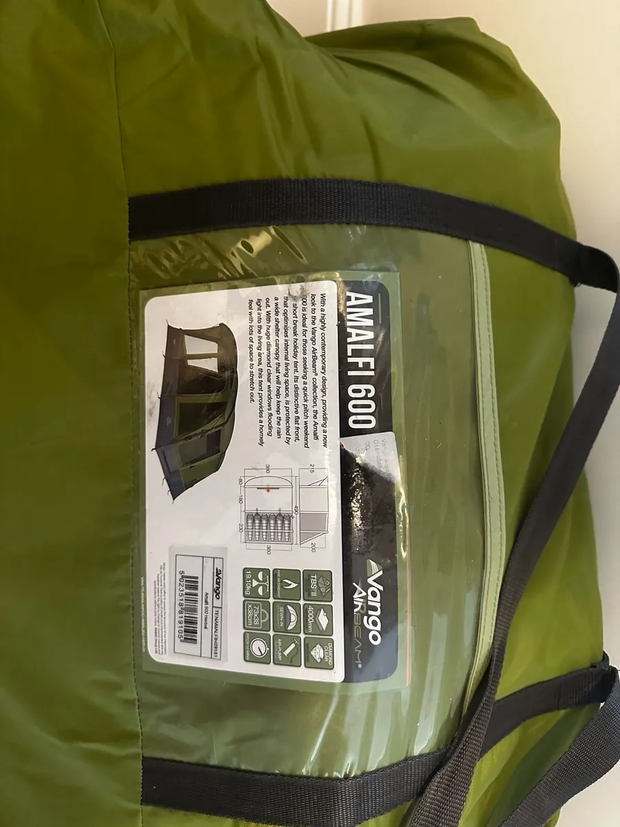 Vango Amalfi Air 600 Family Tent - Excellent Condi - Image 3