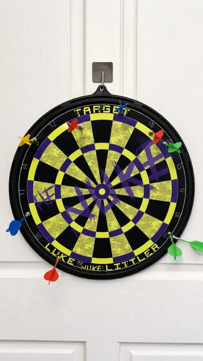 Luke "The Nuke" Littler Magnetic Dartboard Set - Image 4