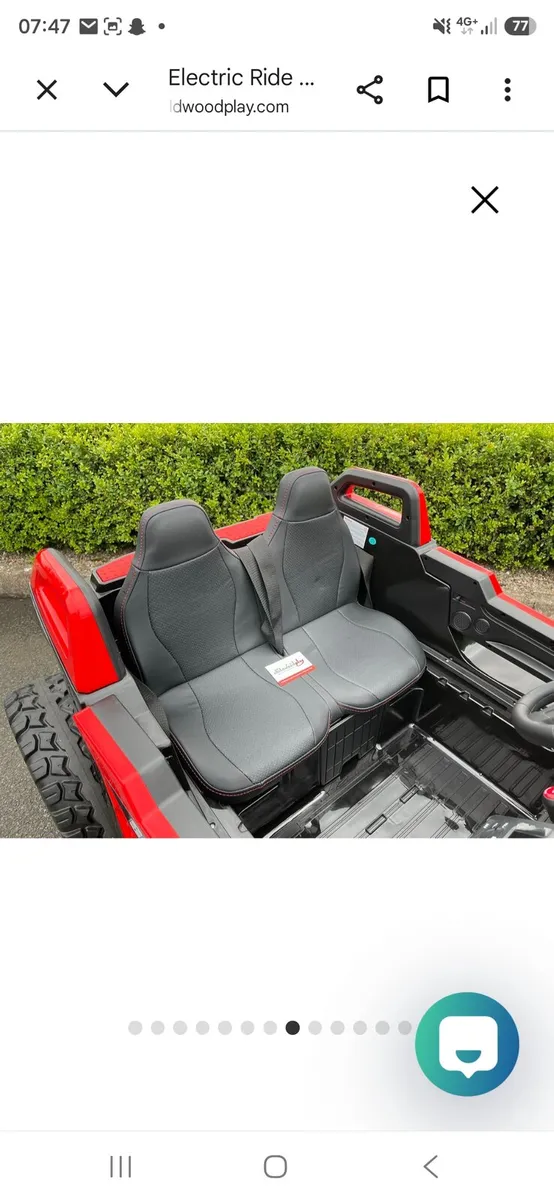Electric Ride On 24v Clash XL Pro Ride on Buggy - Image 3