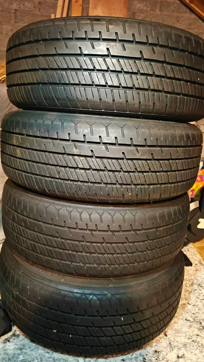 4 Hankook Radial RA14 Tyres + Ford Steel Wheels - Image 1