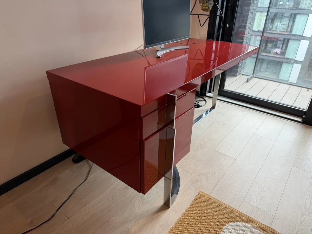 Roche Bobois Designer Computer Desk / Workdesk - Image 2
