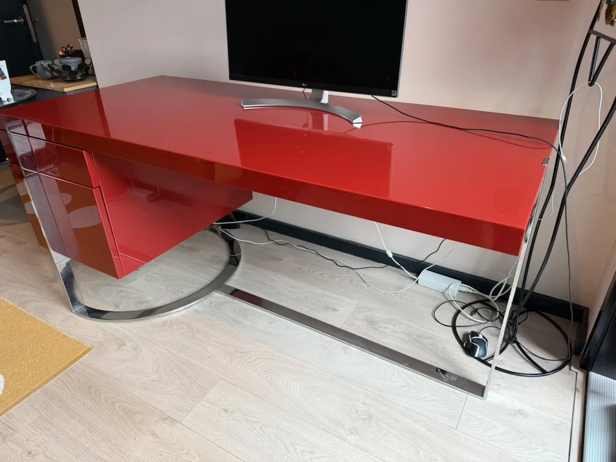 Roche Bobois Designer Computer Desk / Workdesk - Image 3