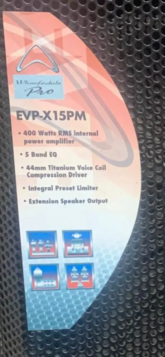 Wharfedale Pro EVP-X15 MKII 15" Passive PA Speaker - Image 3