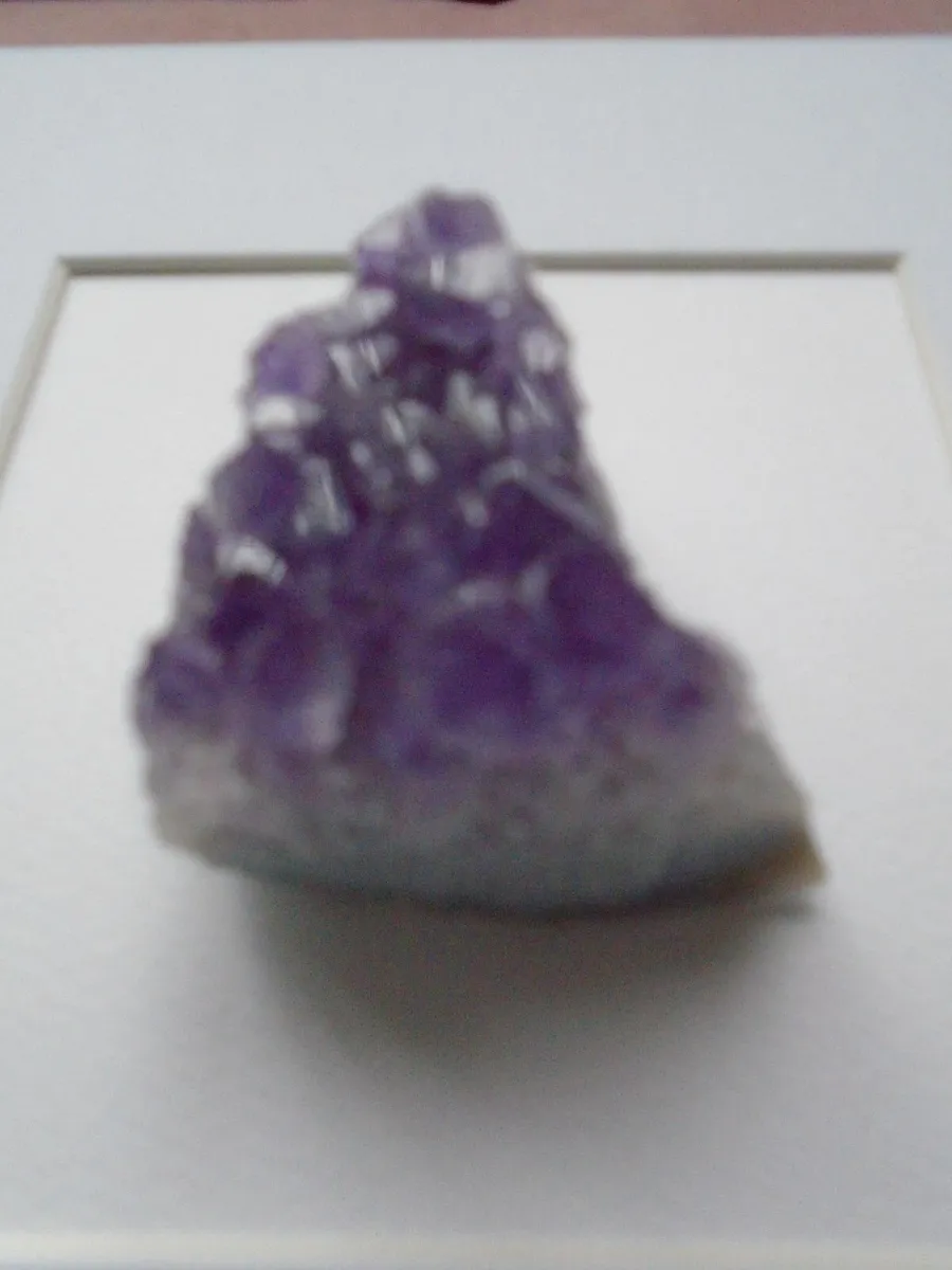 Amethyst Cluster frame, Home decor, Gift - Image 4