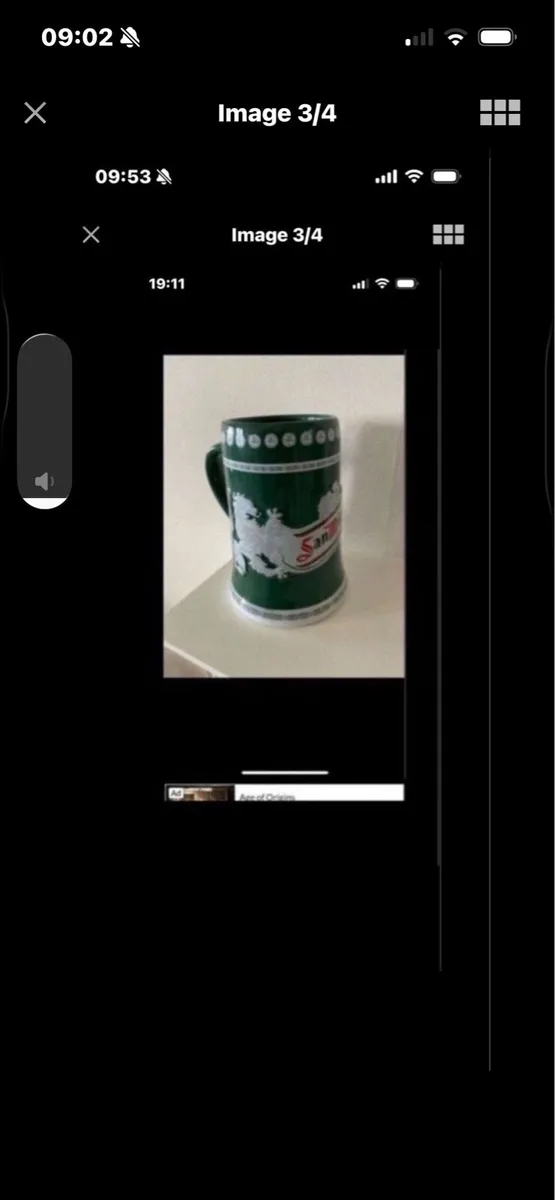 Rare San Miguel Ceramic Tankard - Image 3