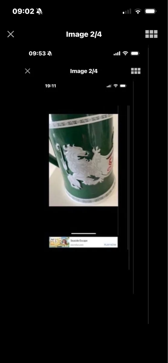 Rare San Miguel Ceramic Tankard - Image 2