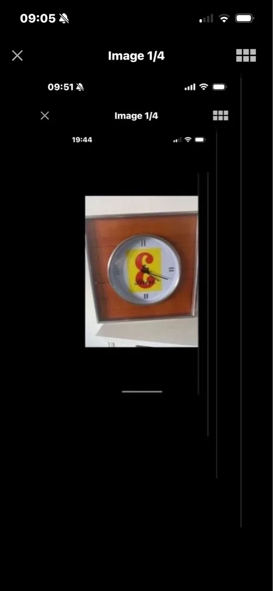 Rare J&B Whisky Bar Clock - Image 1