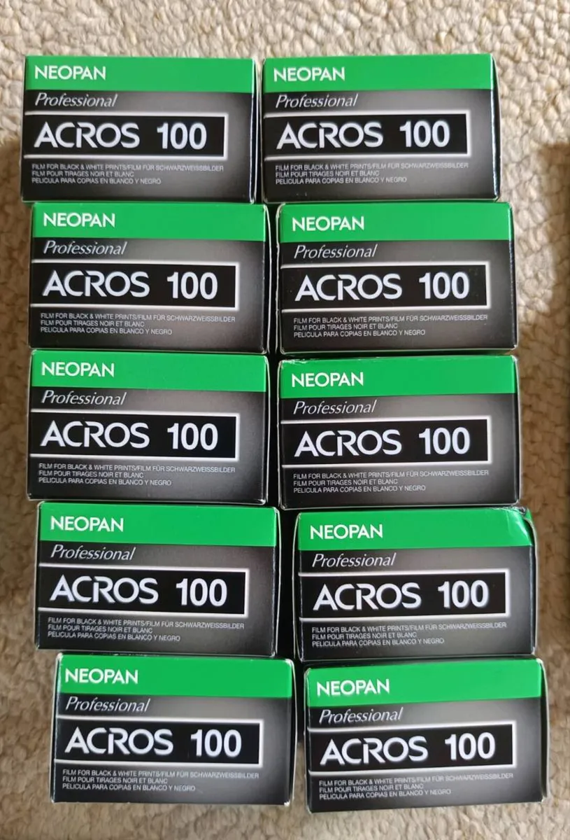 Kodak, Ilford, Neopan, Fuji analog films for sale - Image 2