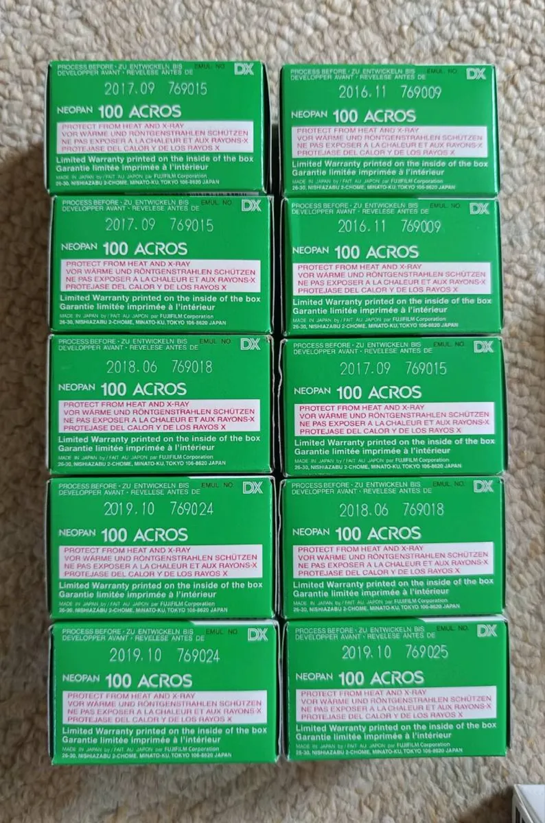 Kodak, Ilford, Neopan, Fuji analog films for sale - Image 3