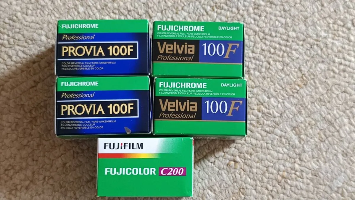 Kodak, Ilford, Neopan, Fuji analog films for sale - Image 4